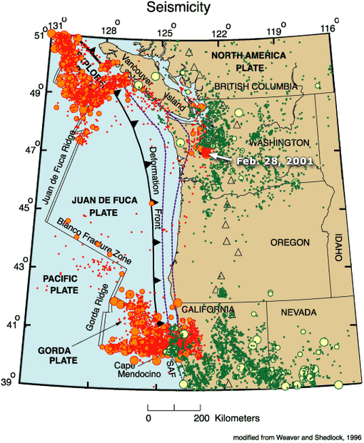 Pacific Northwest geologic mapping and urban hazards