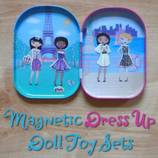 Magnetic Doll Dress Up Toys and Figure Sets