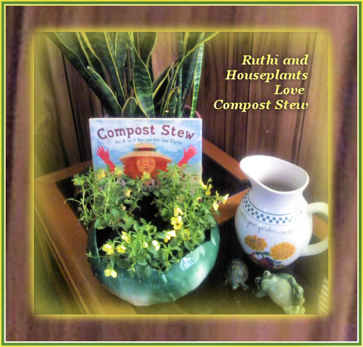 Euthi and her houseplants love Compost Stew