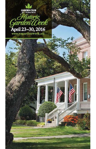 Garden Club of Virginia Historic Garden Week April 23-30, 2016