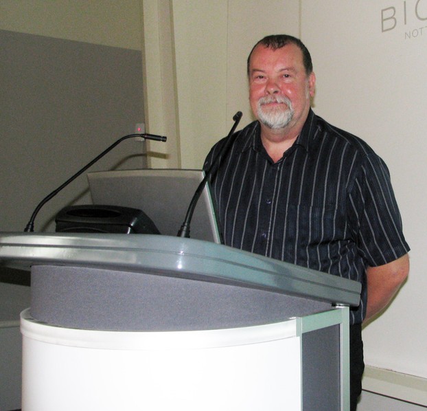 Chris Boulton gives a yeasty talk at Nottingham's Biocity