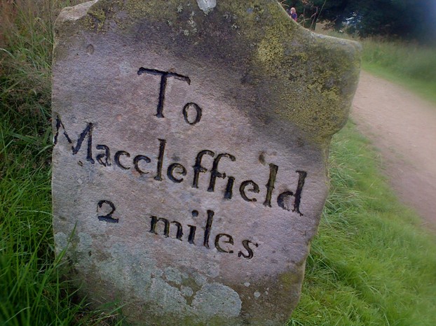 Macclesfield way stone