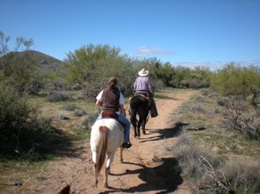 Trail Riding, Scottsdale Preserve