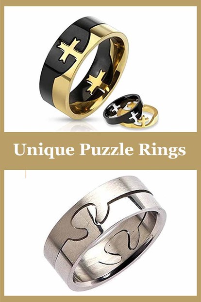 Puzzle Rings Jewelry - A Unique Piece of Romantic Jewelry