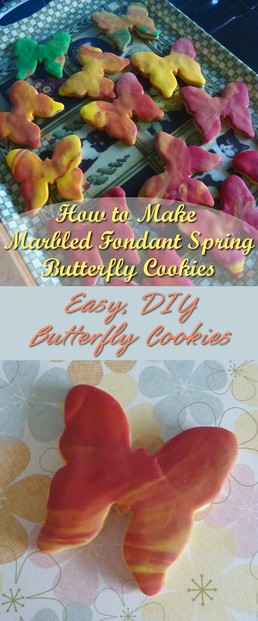 How to Decorate Butterfly Cookies with Fondant Icing Easy and Fun to Make Tutorial Instructions
