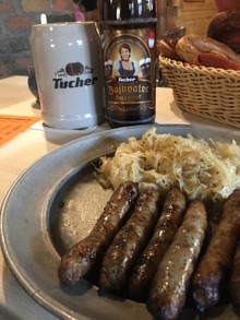 Nuremberg beer and Nuremberg sausages