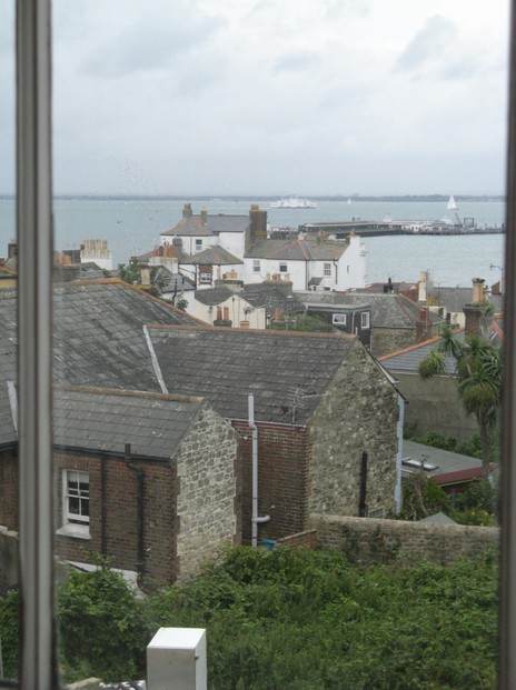 Ryde and its Pier seen from the Wesleyan Chapel in Nelson Street