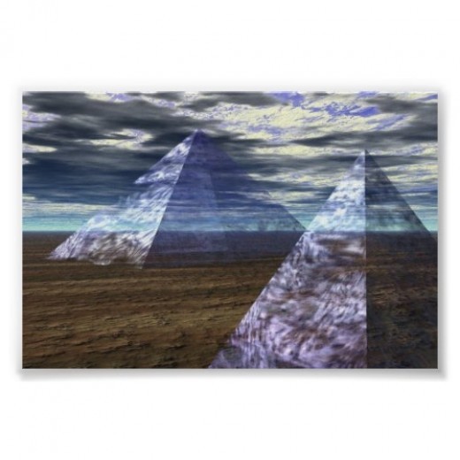 Ghost Pyramids by monsta1