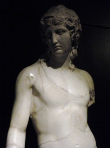 Sculpture on display in the Capitoline Museums
