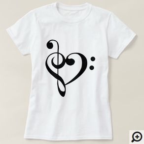 I Heart Music, with G and F clefs