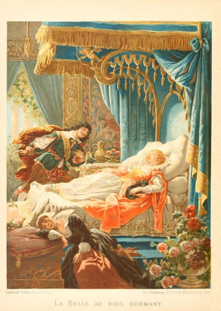 Sleeping Beauty by Frederic Theodore Lix