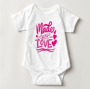 Made with Love Baby Bodysuit