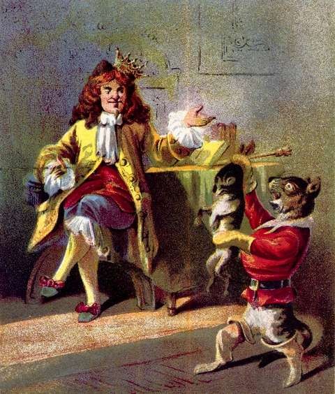 King is impressed, illustration by Henry Louis Stephens