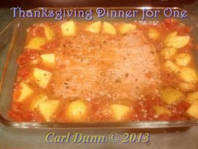 Thanksgiving Recipe for One