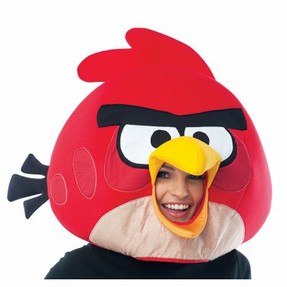 Red Angry Birds Mask