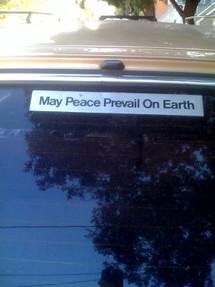 May peace prevail on Earth - Copyright L Kathryn Grace, All rights resreved