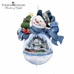 Thomas Kinkade Christmas Ornament