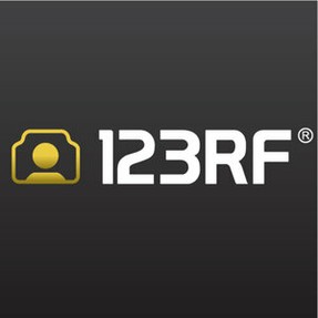 123RF Logo