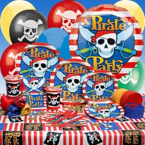 Pirate Themed Birthday Party Supplies & Decoration Ideas