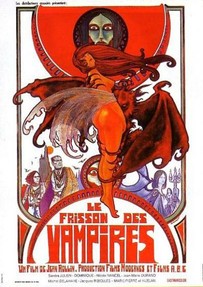 Jean Rollin's "Le frisson des vampires" - Original poster by Druillet