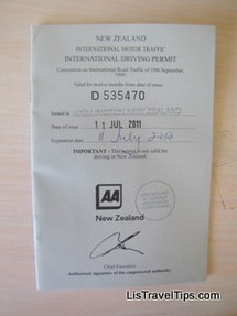 overseas driving permit