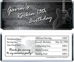 guitar party favor guitar party favor