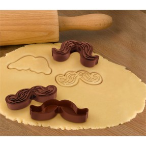 mustache cookie cutter