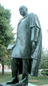 JW Riley Statue