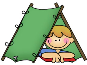 Boy in tent 
