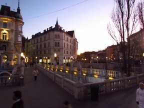 Ljubljana, the Three bridges