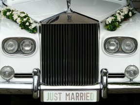 car used for wedding