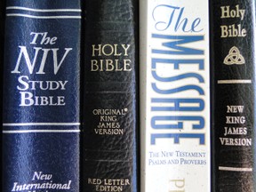 Bibles variety of translations