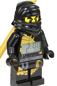 Lego Alarm Clock Black Ninja Cole