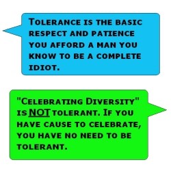 Meaning of Tolerance and Diversity