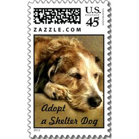 adopt a dog postage