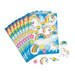 Unicorn Party Supplies - Stickers