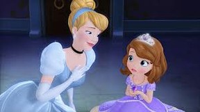 Sofia The First with Cinderalla