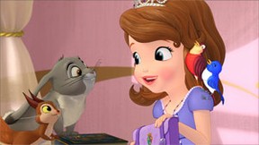 Sofia The First talking to animals
