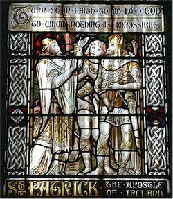 Image: St Patrick Stained Glass Window