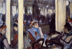 Degas, Women on a cafe terrace