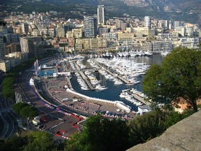 Monaco’s parking lot for the extremely wealthy where, in happier times, Prince Bolkiah used to tie up his yacht. 