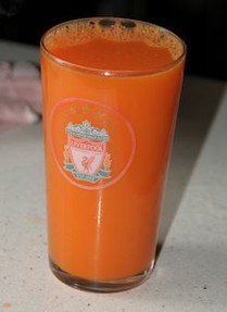 Carrot, Orange and Ginger Juice