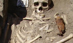 Image: Vampire burial from Bulgaria