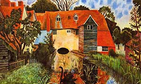 The Mill at Tidmarsh by Dora Carrington