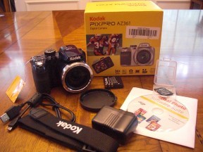 Kodak Pixpro AZ361 Digital Camera and Accessories