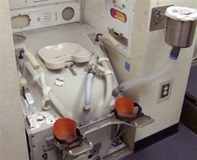Image: ISS space toilet