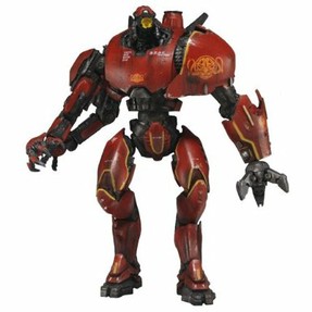Crimson Typhoon: A robot toy from Pacific Rim.