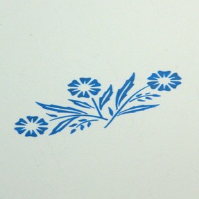 Cornflower Blue Pattern