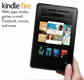 kindle fire tablet computer