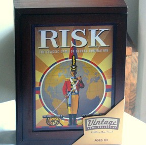 Bookshelf Risk Game